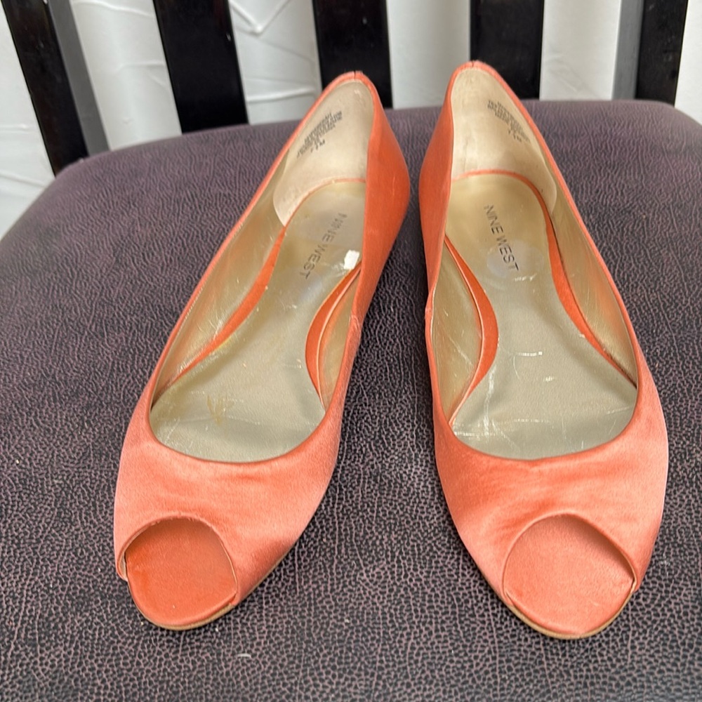 Nine West Open Toe Flats
